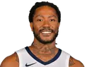 Derrick Rose on court